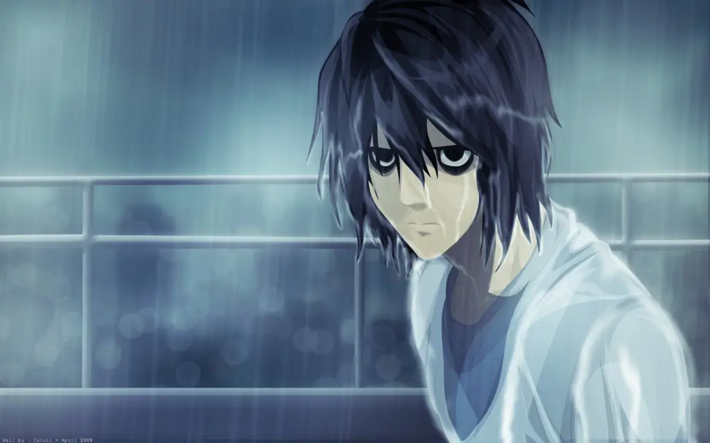 Adegan Anime Death Note yang menegangkan