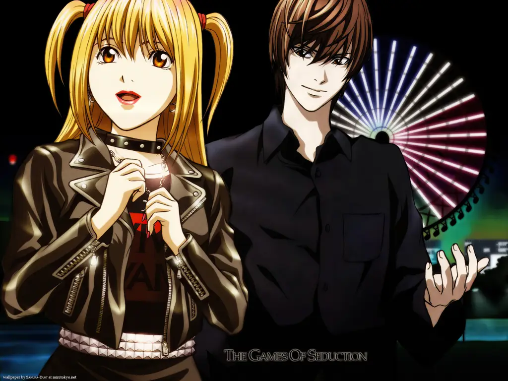 Adegan anime Death Note yang menegangkan