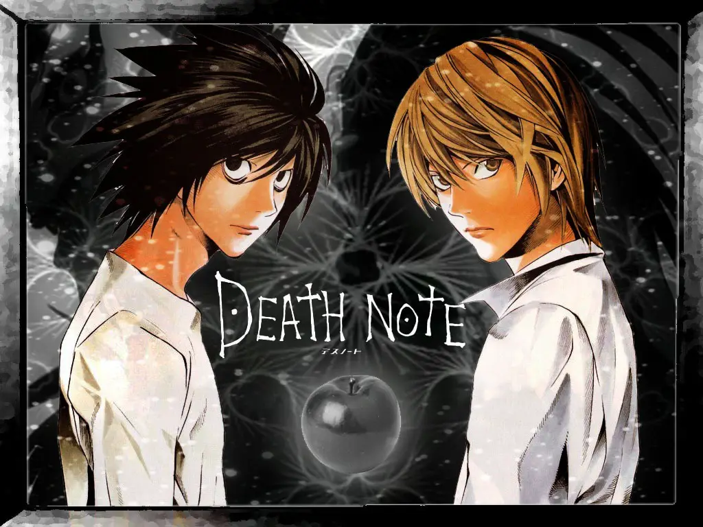 Adegan anime Death Note yang menegangkan