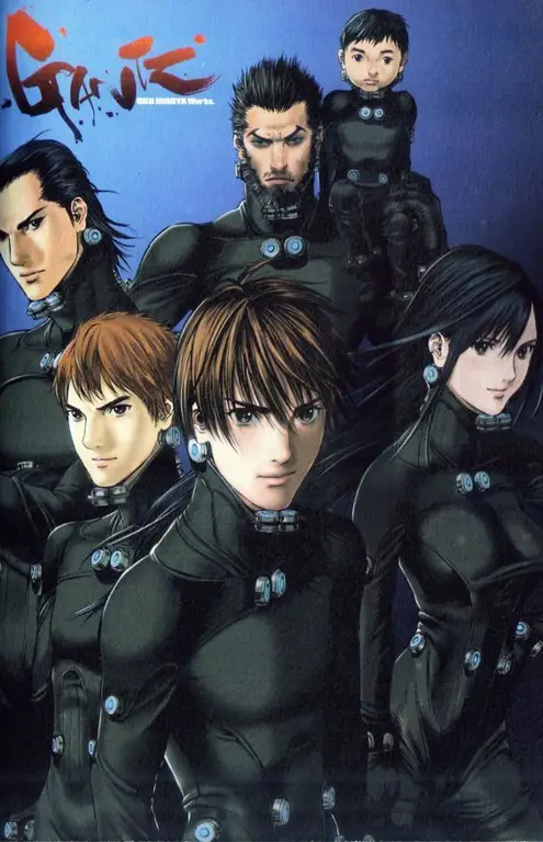 Screenshot adegan anime Gantz