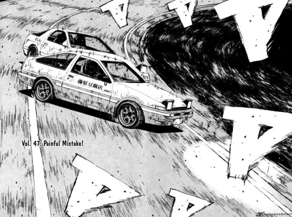 Gambar Initial D, anime balap mobil populer