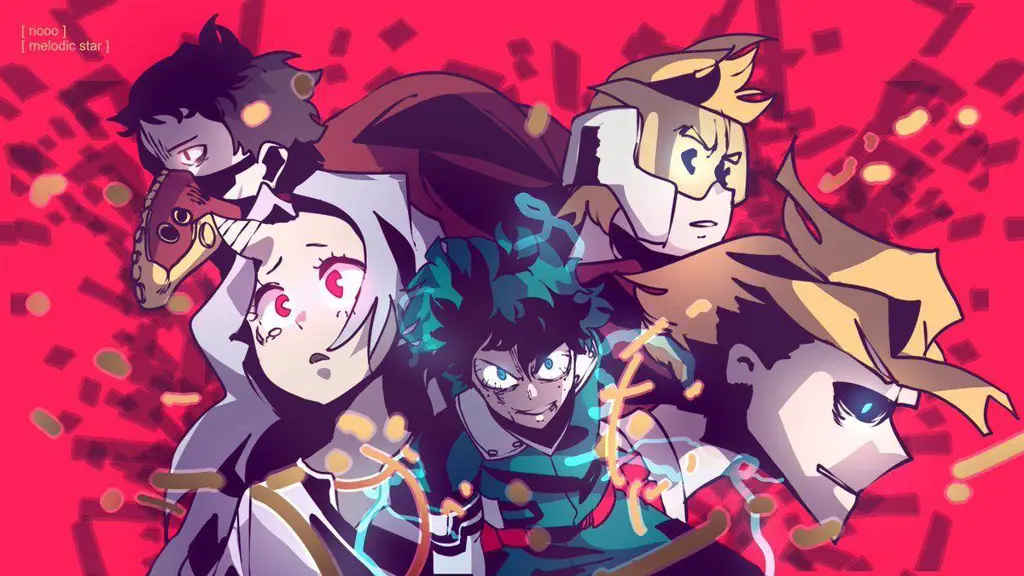 Gambar cuplikan adegan dari Boku no Hero Academia Season 4