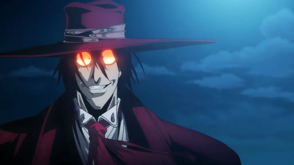 Screenshot adegan dari anime Hellsing Ultimate