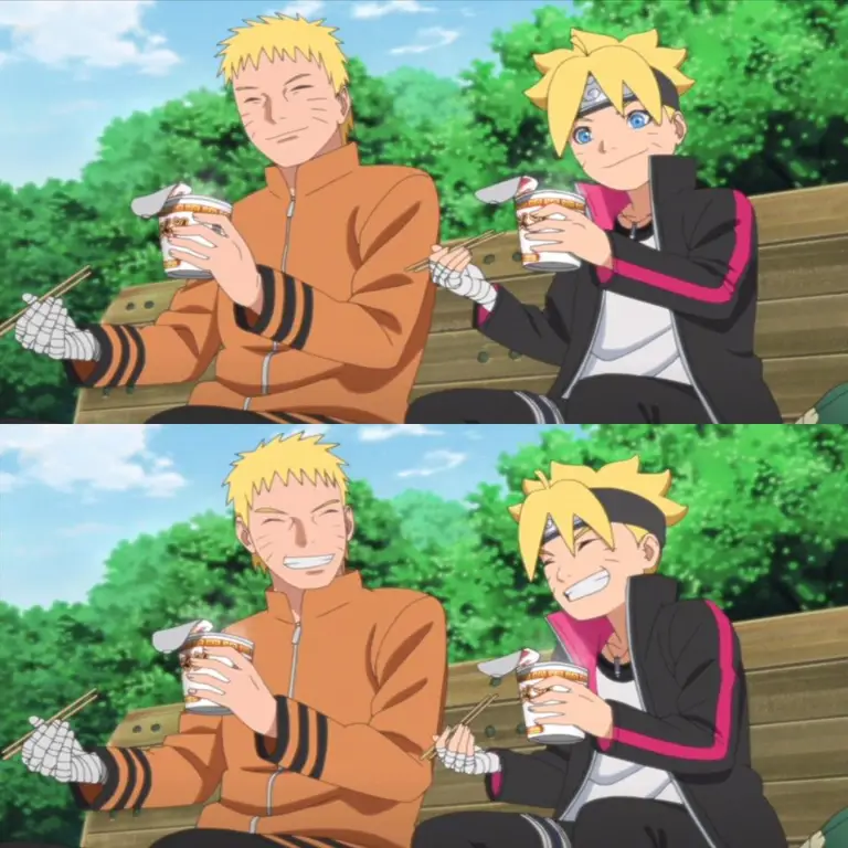 Screenshot dari episode Naruto 493