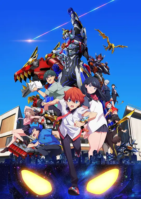 Gambar cuplikan anime SSSS.Gridman