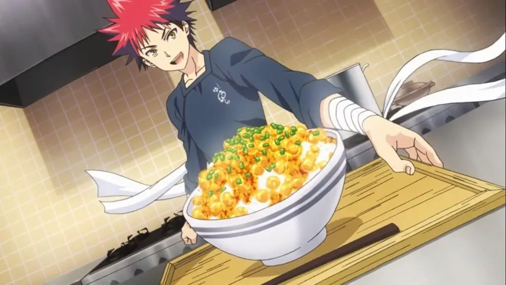 Pertarungan memasak sengit di Shokugeki no Soma episode 10