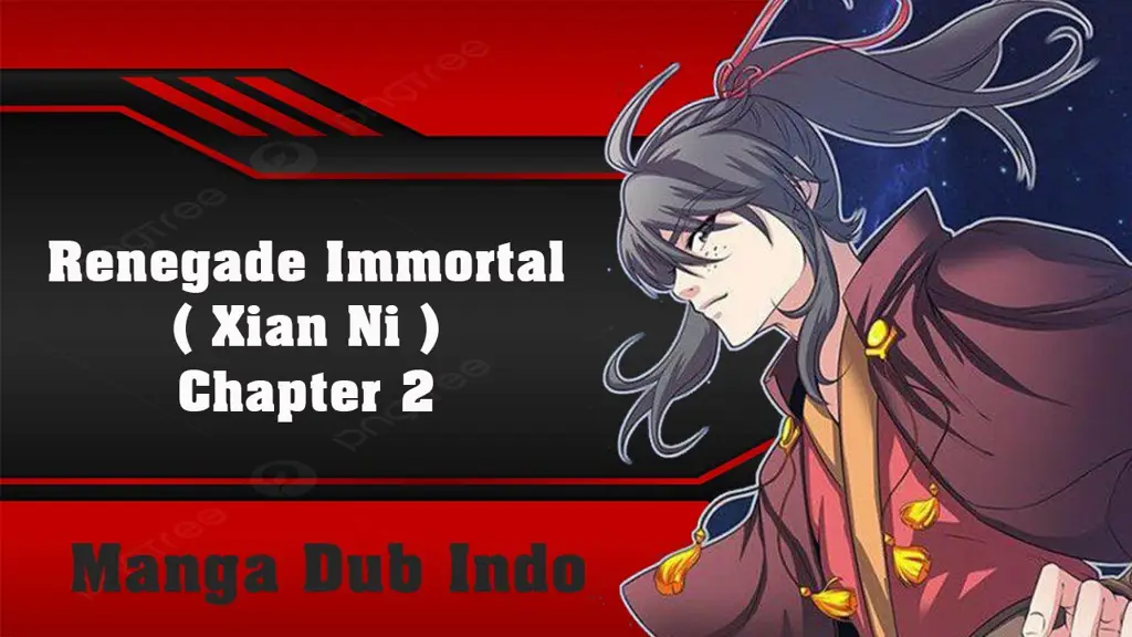 Adegan anime dari serial Renegade Immortal