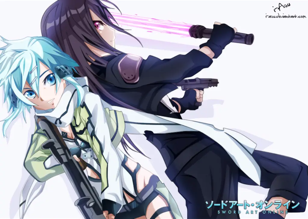 Cuplikan gambar dari anime Sword Art Online II