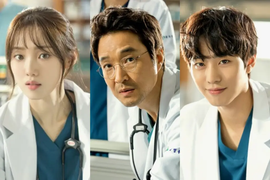 Adegan menegangkan di Doctor Romantic episode 15 Para dokter di Rumah Sakit Doldam dalam Doctor Romantic