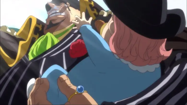 Adegan menegangkan di One Piece episode 861 Cuplikan gambar dari One Piece episode 861