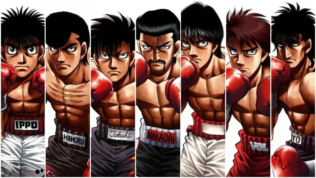 Gambar pertandingan tinju Hajime no Ippo