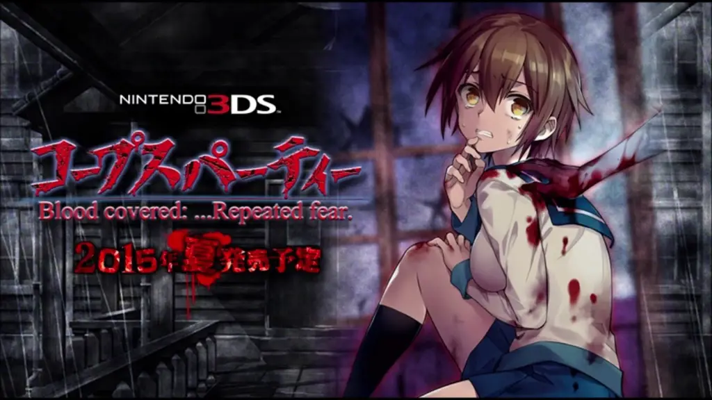 Adegan berdarah dalam anime Corpse Party.