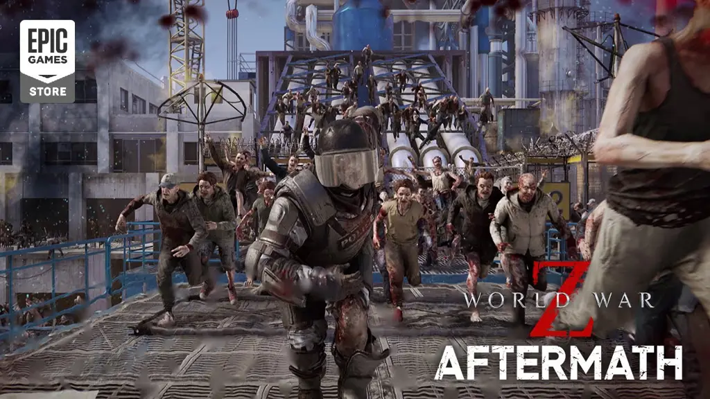 Gerombolan zombie dari film World War Z