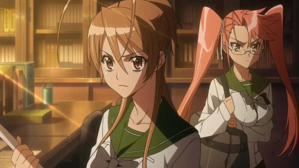 Gerombolan zombie dalam Highschool of the Dead