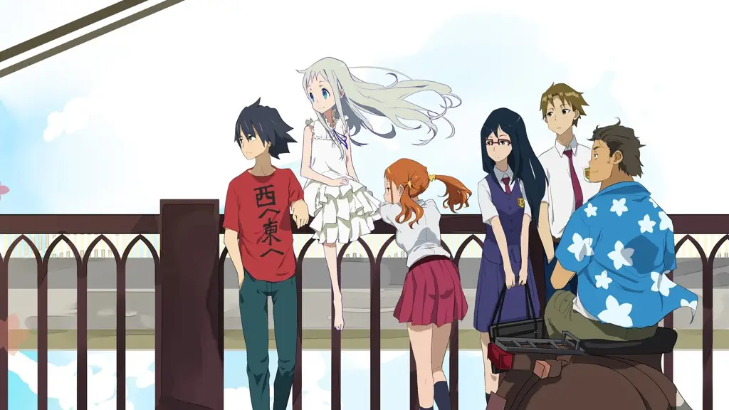 Gambar cuplikan anime Anohana