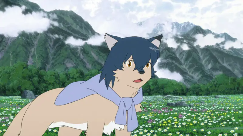 Adegan Anime Wolf Children yang mengharukan