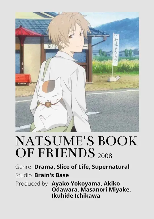 Gambar cuplikan anime Natsume's Book of Friends