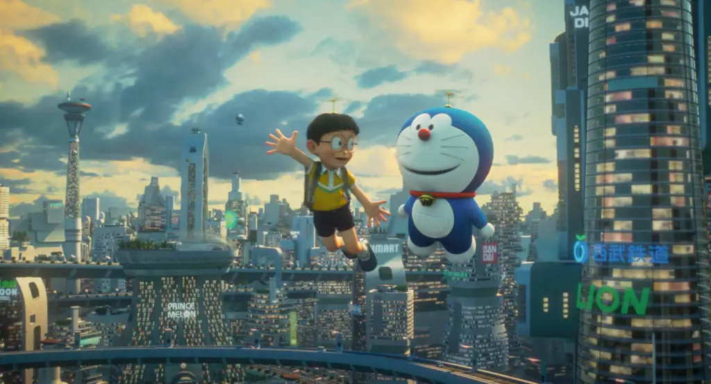 Adegan dari film Stand By Me Doraemon 2