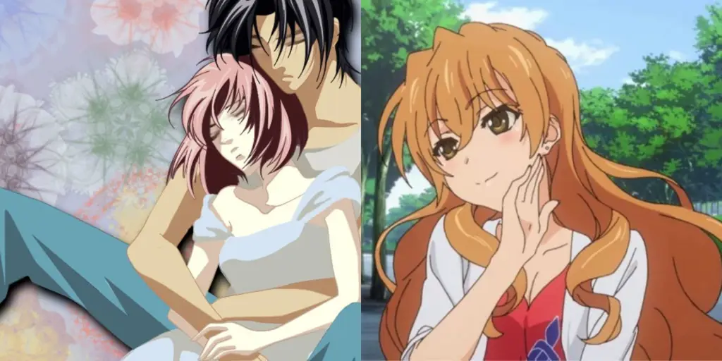 Gambar anime cinta segitiga yang sedih