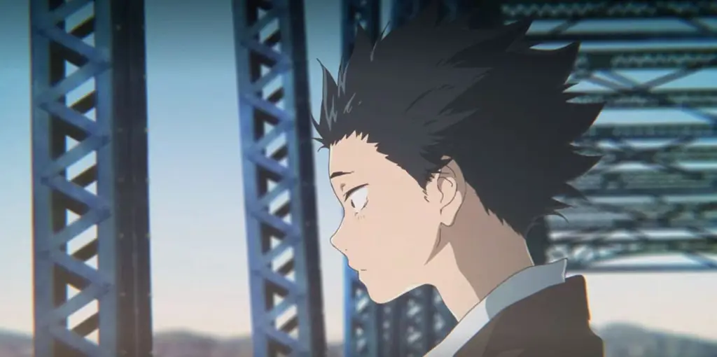Adegan menyentuh dari film Adegan emosional dari film A Silent Voice