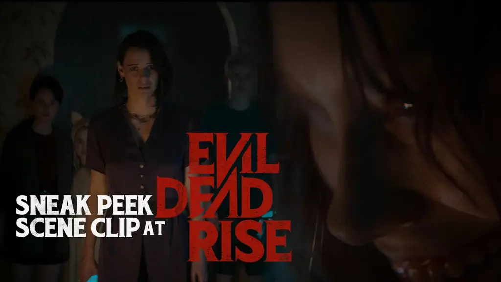 Screenshot adegan menegangkan dari film Evil Dead