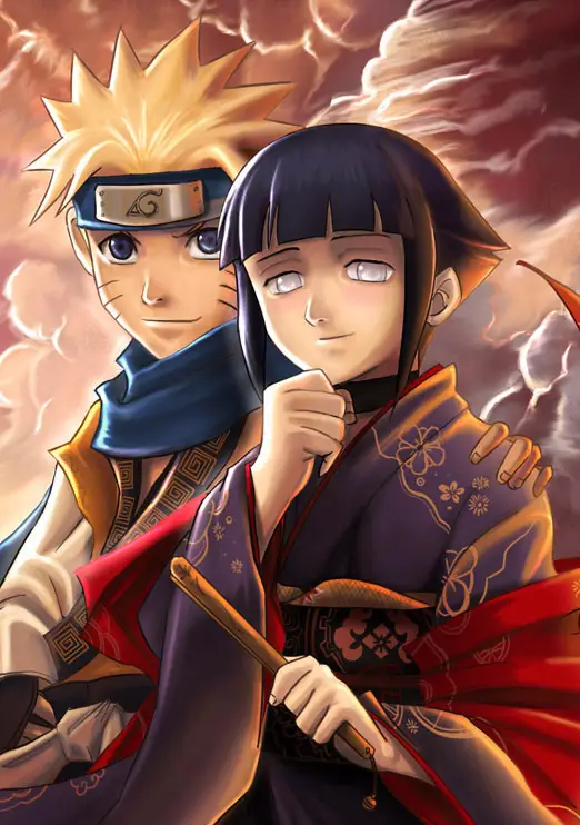 Naruto dan Hinata dalam film Naruto The Last