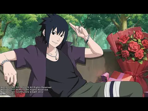 Naruto dan Sasuke dalam film Road to Ninja