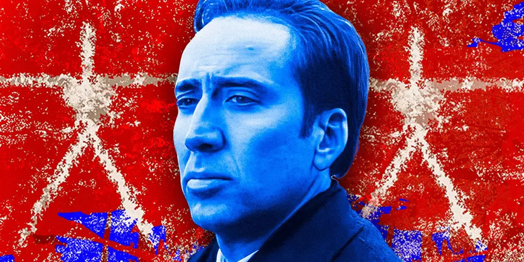 Nicolas Cage sebagai Yuri Orlov di film Lord of War