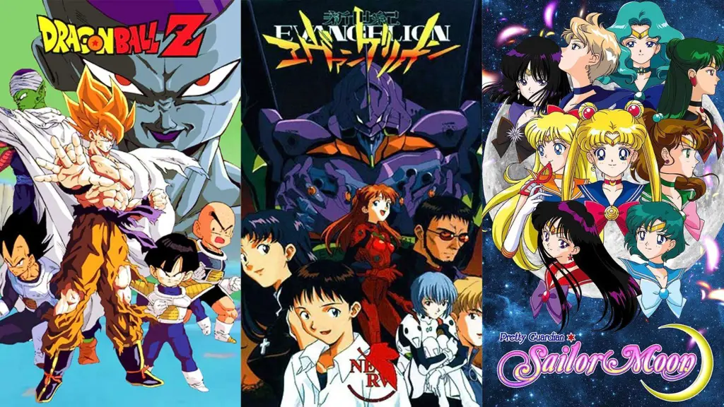 Gambar adegan nostalgia dari anime tahun 90an