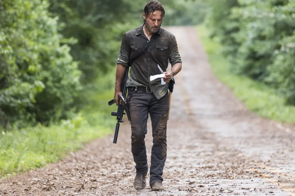 Rick Grimes dalam The Walking Dead musim 9