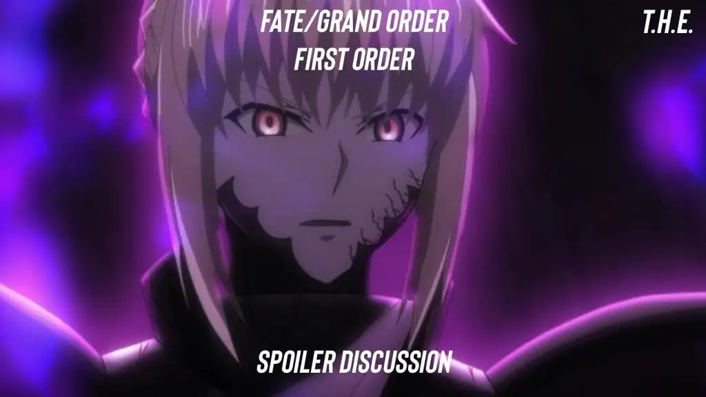 Adegan pembuka Fate/Grand Order First Order