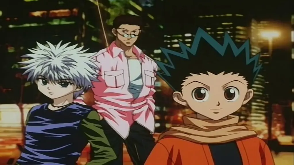 Gambar adegan pembuka anime Hunter x Hunter