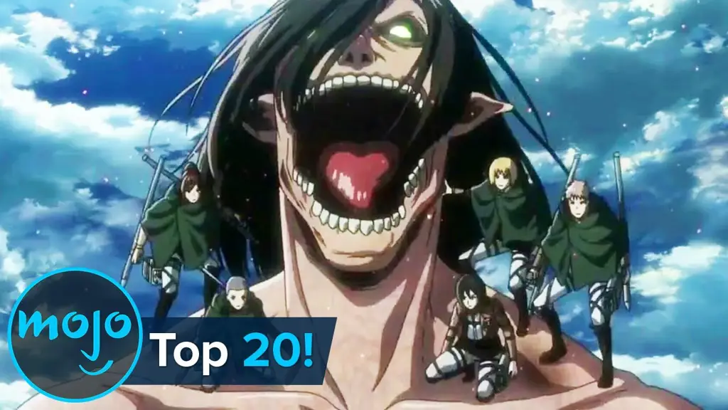 Adegan pembuka Attack on Titan yang menegangkan