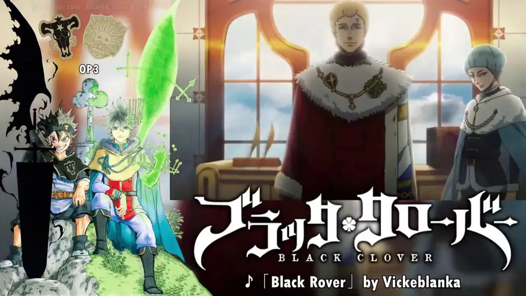 Gambar adegan pembuka anime Black Clover