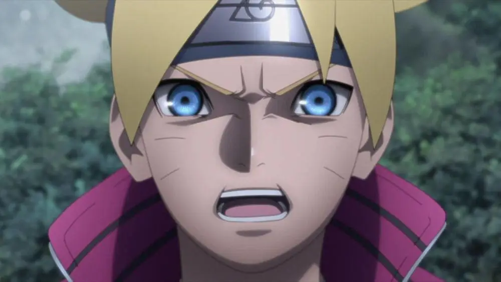 Gambar adegan penting dari Boruto episode 98