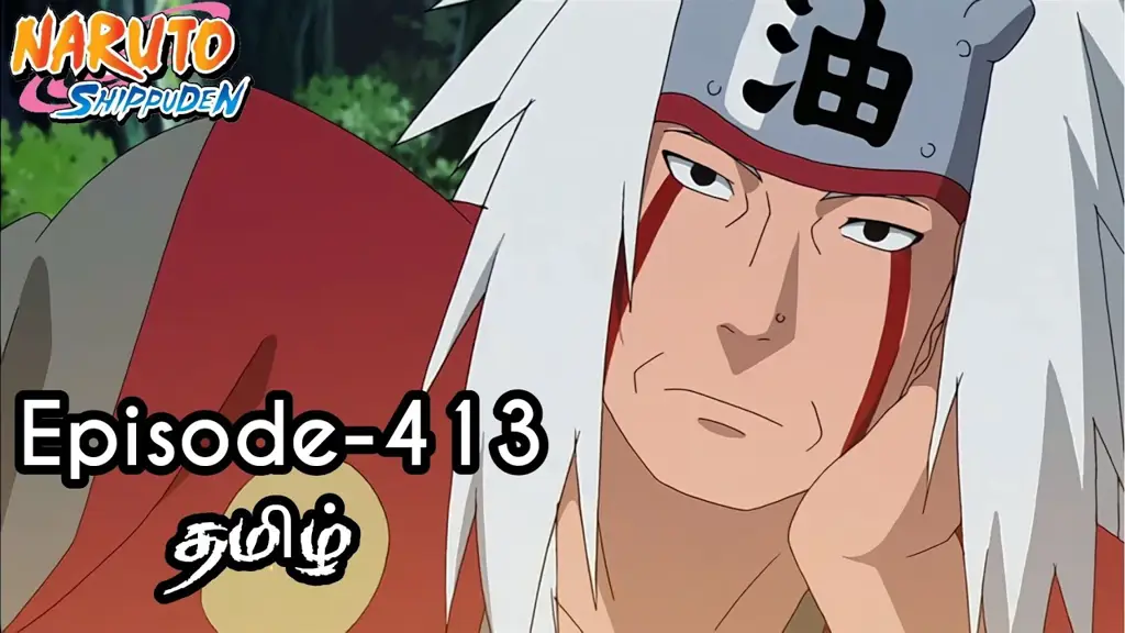 Gambar adegan kunci dari Naruto Shippuden episode 413