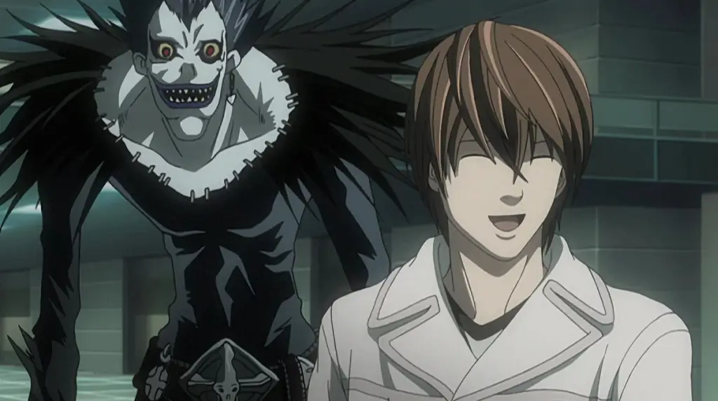 Gambar adegan akhir Death Note