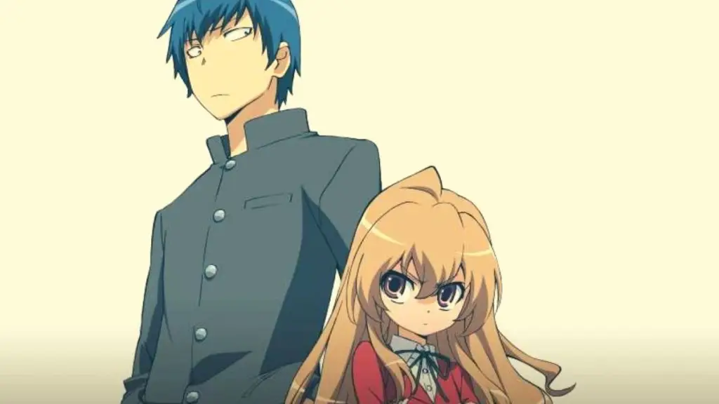 Adegan penutup anime Toradora! yang menunjukkan akhir cerita