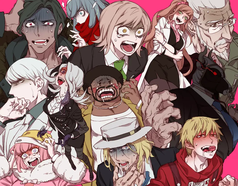 Gambar adegan penutup Danganronpa 3 Kibou-hen