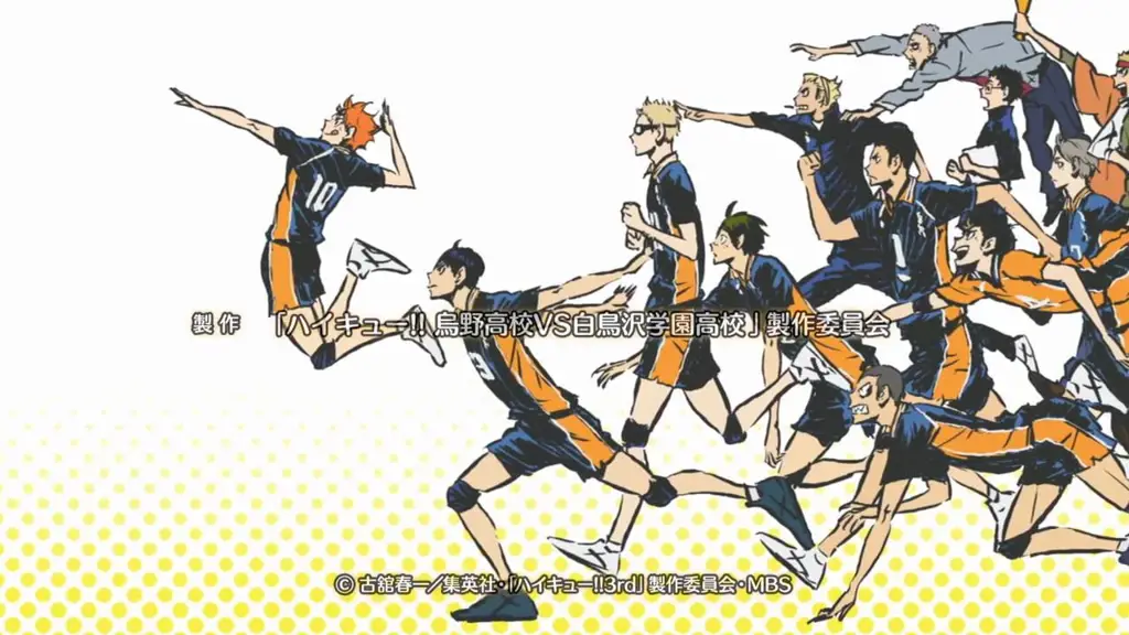 Adegan penutup Haikyuu!! Season 3 yang mengharukan