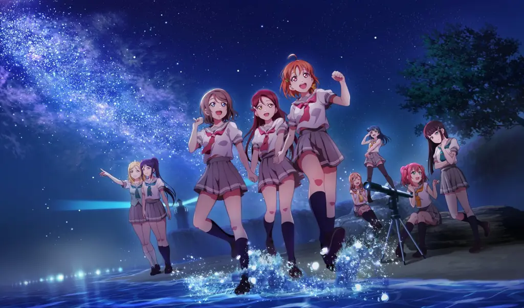 Adegan penutup film Love Live! The School Idol Movie