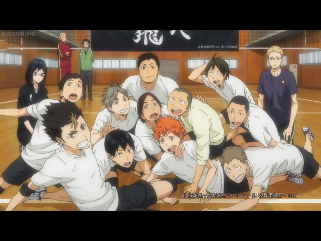 Gambar adegan penutup Haikyuu!!