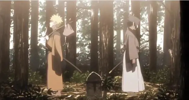 Gambar adegan penutup Naruto Shippuden