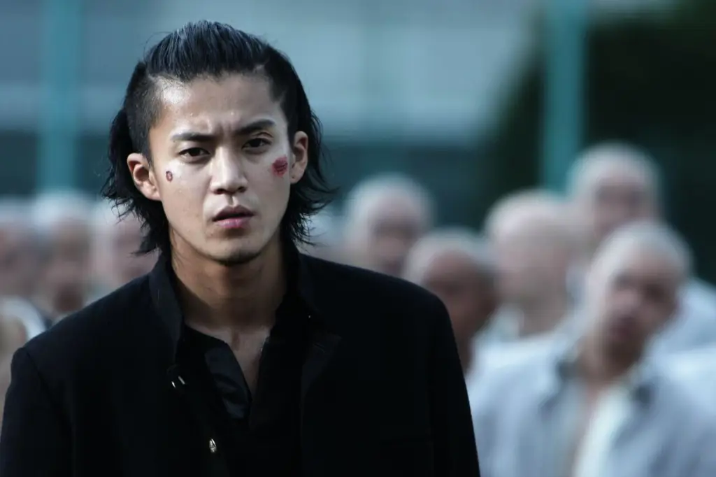 Adegan perkelahian dalam Manga Crows Zero