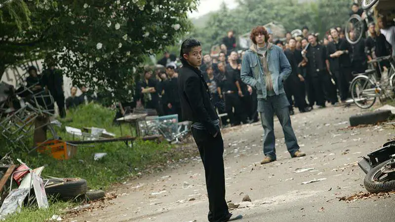 Adegan perkelahian di Crows Zero