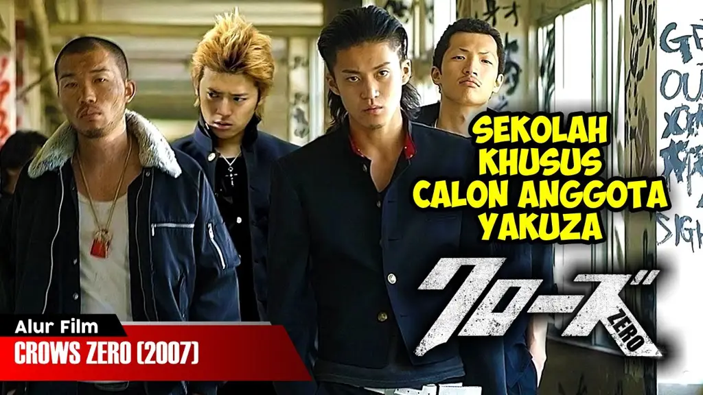 Adegan perkelahian dalam Manga Crows Zero 1