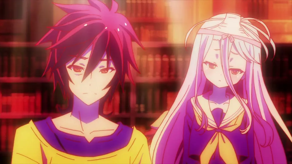 Adegan permainan dalam anime No Game No Life