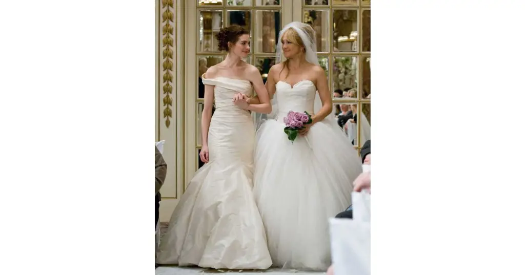 Adegan pernikahan dalam film Bride Wars