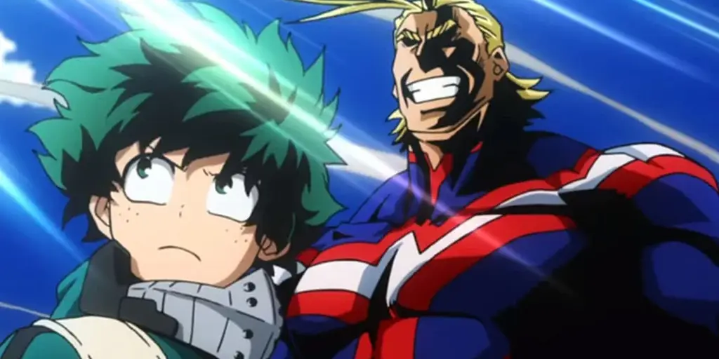 Interaksi karakter dalam film My Hero Academia Heroes Rising