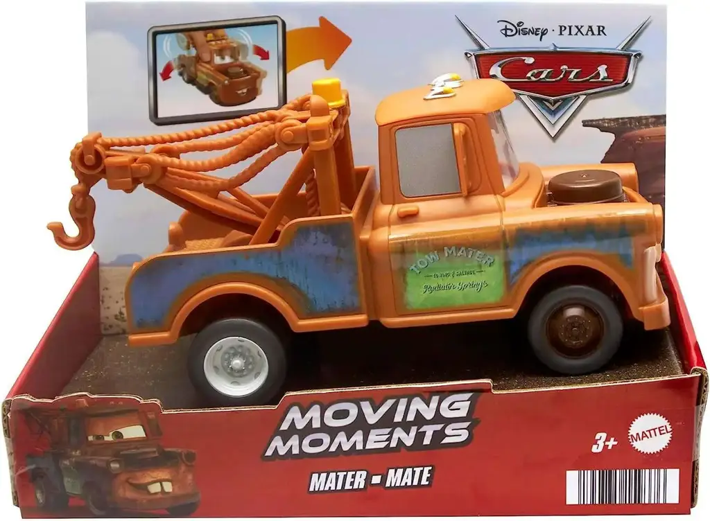 Mater dan Lightning McQueen dalam Cars 3